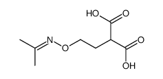 (2-isopropylidenaminooxy-ethyl)-malonic acid结构式