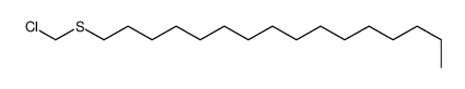 1-(chloromethylsulfanyl)hexadecane Structure