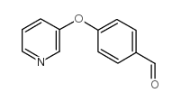 4-(3-吡啶基氧基)苯甲醛结构式