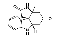 (3aS*R*,6aS*R*,11bS*R*)-3a,6,6a,7-Tetrahydro-3a-methyl-1H-pyrrolo[2,3-d]carbazol-2-(3H),5(4H)-dion Structure