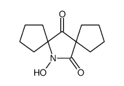 12-hydroxy-12-azadispiro[4.1.47.25]tridecane-6,13-dione结构式