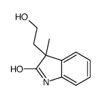 3-(2-hydroxyethyl)-3-methyl-1H-indol-2-one Structure