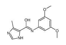 N-(3,5-dimethoxyphenyl)-5-methyl-1H-imidazole-4-carboxamide Structure