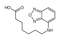 7-(2,1,3-benzoxadiazol-4-ylamino)heptanoic acid Structure