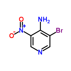 4-Amino-3-bromo-5-nitropyridine Structure