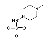 N-(4-methylpiperazin-1-yl)sulfamoyl chloride结构式