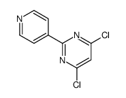 4,6-DICHLORO-2-(4-PYRIDINYL)PYRIMIDINE结构式