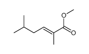 methyl 2,5-dimethylhex-2-enoate Structure