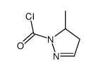 1H-Pyrazole-1-carbonyl chloride, 4,5-dihydro-5-methyl- (9CI) picture