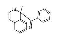 (1-methylisothiochromen-1-yl)-phenylmethanone Structure