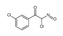 Acetophenone, 2,3-dichloro-2-nitroso- (7CI)结构式