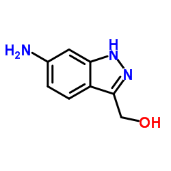 (6-Amino-1H-indazol-3-yl)methanol结构式