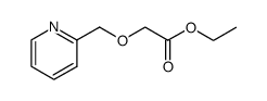 pyridin-2-ylmethoxy-acetic acid ethyl ester Structure