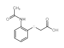 2-(2-acetamidophenyl)sulfanylacetic acid picture