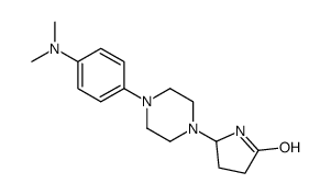 5-[4-[4-(dimethylamino)phenyl]piperazin-1-yl]pyrrolidin-2-one Structure