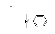 trimethyl(phenyl)azanium,fluoride结构式
