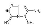 pyrazolo[5,1-c][1,2,4]triazole-3,5,6-triamine Structure