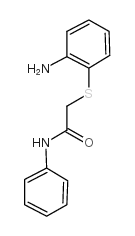 2-(2-aminophenyl)sulfanyl-N-phenylacetamide Structure