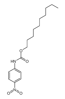 decyl N-(4-nitrophenyl)carbamate结构式