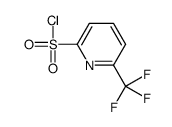 6-(trifluoromethyl)pyridine-2-sulfonyl chloride Structure