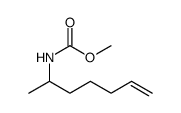 Carbamic acid,(1-methyl-5-hexenyl)-,methyl ester (9CI) structure