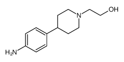 2-[4-(4-aminophenyl)piperidin-1-yl]ethanol Structure