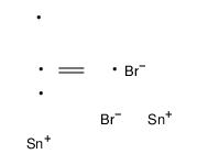 bromo-[2-[bromo(dimethyl)stannyl]ethyl]-dimethylstannane Structure