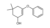 5,5-dimethyl-3-phenoxy-2-cyclohexenol Structure