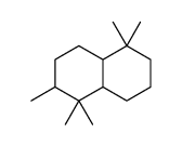 3,4,4,8,8-pentamethyl-1,2,3,4a,5,6,7,8a-octahydronaphthalene Structure