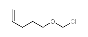 5-(chloromethoxy)pent-1-ene Structure