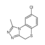 8-chloro-1-methyl-4H-[1,2,4]triazolo[3,4-c][1,4]benzothiazine结构式