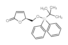 2(5h)-furanone, 5-[[[(1,1-dimethylethyl)diphenylsilyl]oxy]methyl]-, (5s)- (9ci)结构式