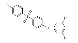 4-(3,5-dimethoxyphenoxy)-4'-fluorodiphenylsulfone Structure