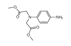 4-Amino-anilino-diessigsaeuredimethylester Structure