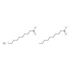 N-DECANOICACID,MANGANESESALT structure