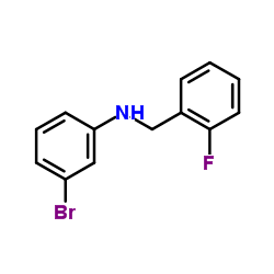 3-Bromo-N-(2-fluorobenzyl)aniline图片