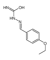 [(4-ethoxyphenyl)methylideneamino]urea Structure