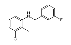 3-Chloro-N-(3-fluorobenzyl)-2-methylaniline picture