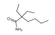 2,2-diethyl-hexanoic acid amide结构式