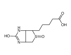D-biotin-d-sulfoxide结构式
