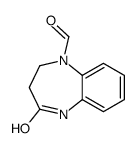 2-oxo-3,4-dihydro-1H-1,5-benzodiazepine-5-carbaldehyde结构式