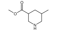 (R)-3-methoxycarbonyl-(R)-5-methylpiperidine结构式