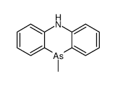 5,10-Dihydro-10-methylphenarsazine structure