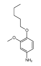 3-methoxy-4-pentoxyaniline结构式