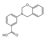 3-(2,4-dihydro-1,3-benzoxazin-3-yl)benzoic acid Structure