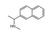 N-methyl-1-(2-naphthyl)ethanamine(SALTDATA: HCl) structure