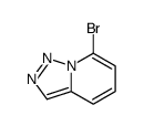 7-溴-[1,2,3]三唑并[1,5-a]吡啶结构式