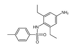 N-(4-amino-2,6-diethylphenyl)-4-methylbenzenesulfonamide结构式