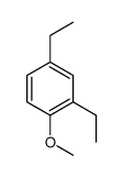 2,4-diethyl-1-methoxybenzene Structure