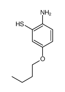 2-amino-5-butoxybenzenethiol结构式